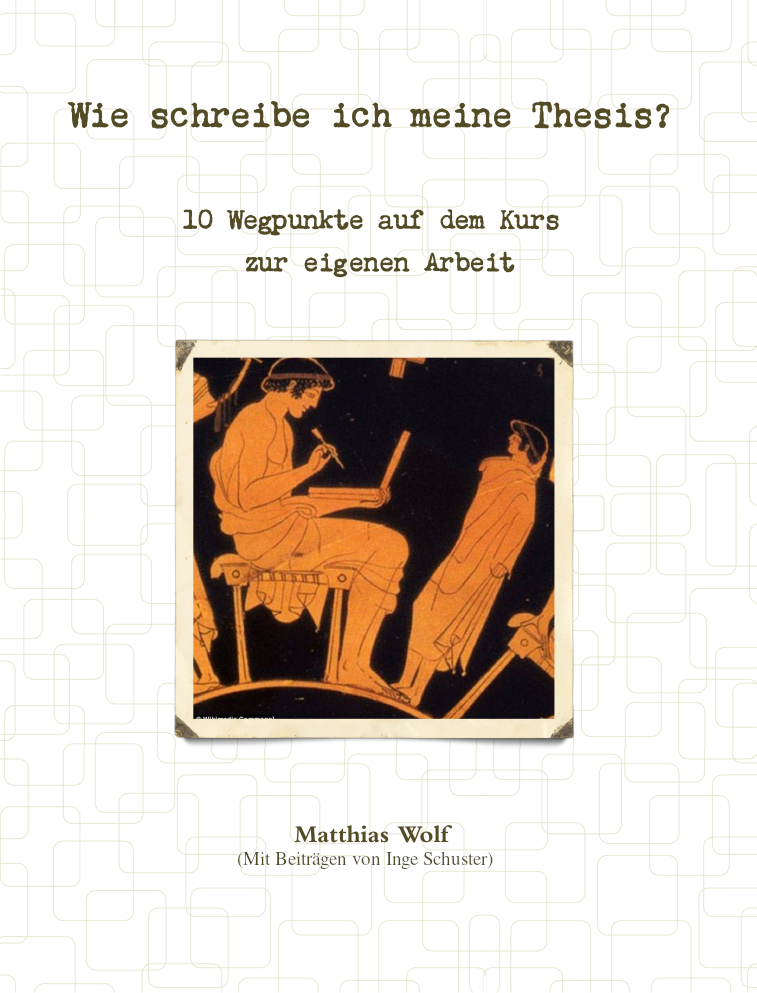 Buch Wie schreibe ich meine Thesis?